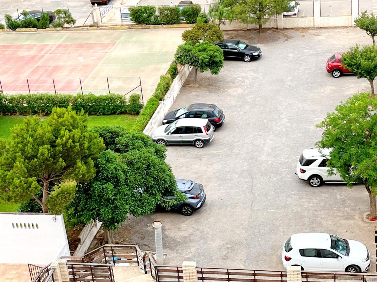 Apartamento Roquetas De Mar Urbanizacion, 2 Dormitorios, Gran Terraza Con Vista Al Mar, Wi-Fi, Parking Y Piscina Bagian luar foto