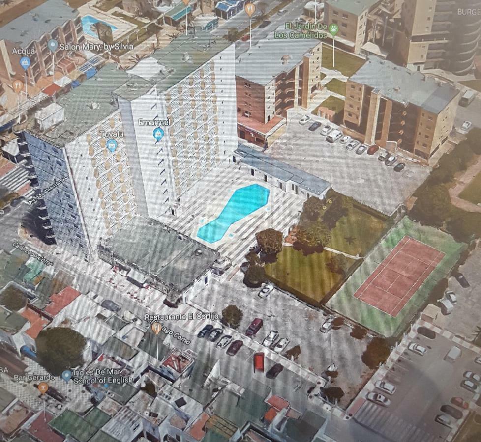 Apartamento Roquetas De Mar Urbanizacion, 2 Dormitorios, Gran Terraza Con Vista Al Mar, Wi-Fi, Parking Y Piscina Bagian luar foto